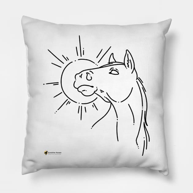Original art by Katey Rogers Pillow by SunshineHorses