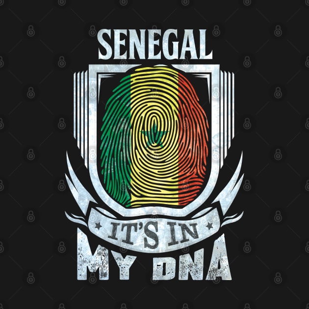 Senegal It's In My DNA - Gift For Senegalese With Senegalese Flag Heritage Roots From Senegal by giftideas