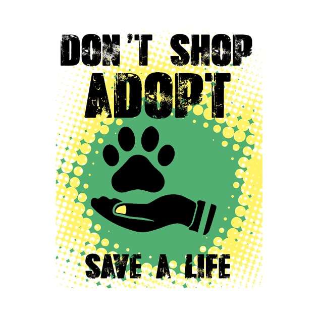 Adopt Don't Shop - Dog Lovers Dogs by fromherotozero