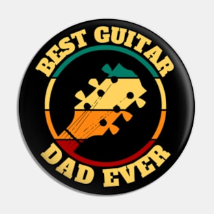 Best Guitar Dad Pin