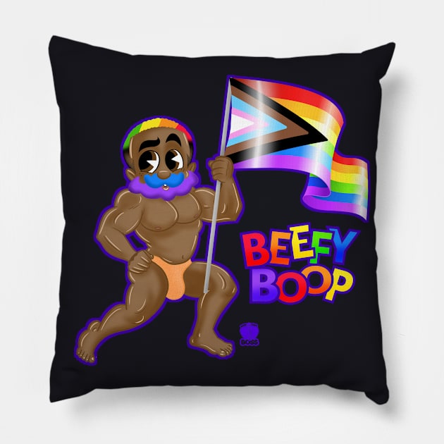 BeefyBoop Pillow by BeefcakeBoss