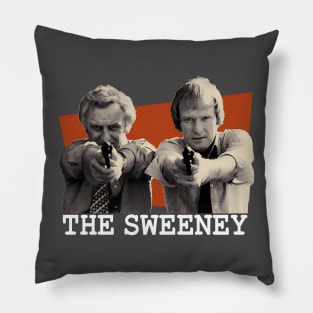 The Sweeney - Jack Regan, George Carter - 1970s British Cop Show. Pillow