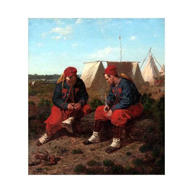 Winslow Homer The Brierwood Pipe by pdpress