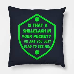 st patricks day beer shamrock irish Pillow