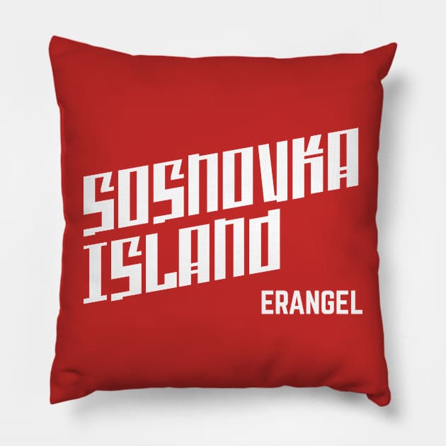 Sosnovka Island Pillow by snitts