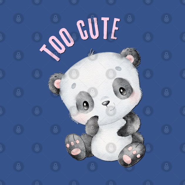 Smart Cookie I'm Cute and I know it Sweet little panda cute baby outfit by BoogieCreates