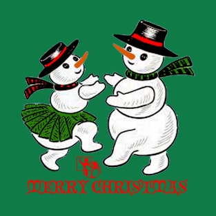 Christmas Snow Couple T-Shirt