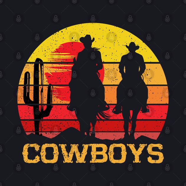 Cowboy Cowboys Vintage by DARSHIRTS