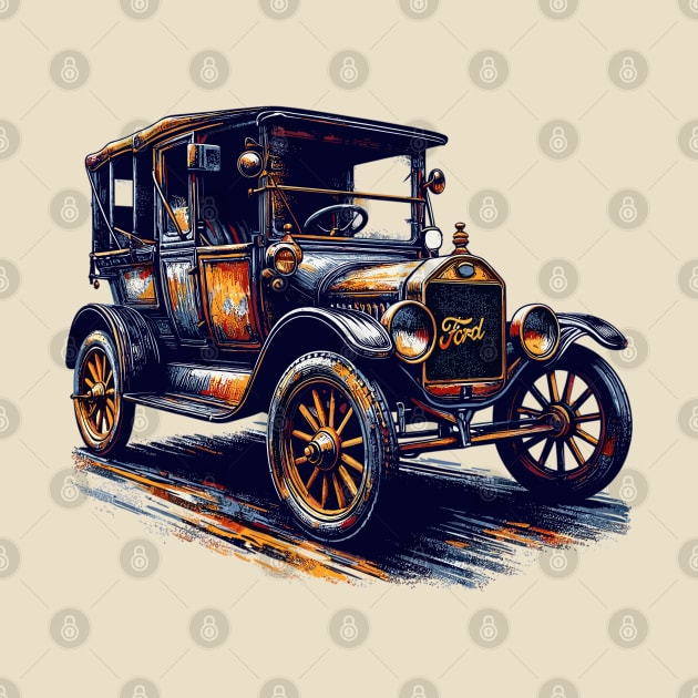 Ford Model T by Vehicles-Art