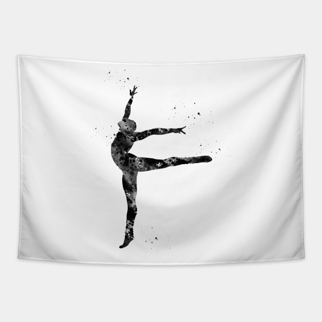 Ballet dancer Tapestry by erzebeth