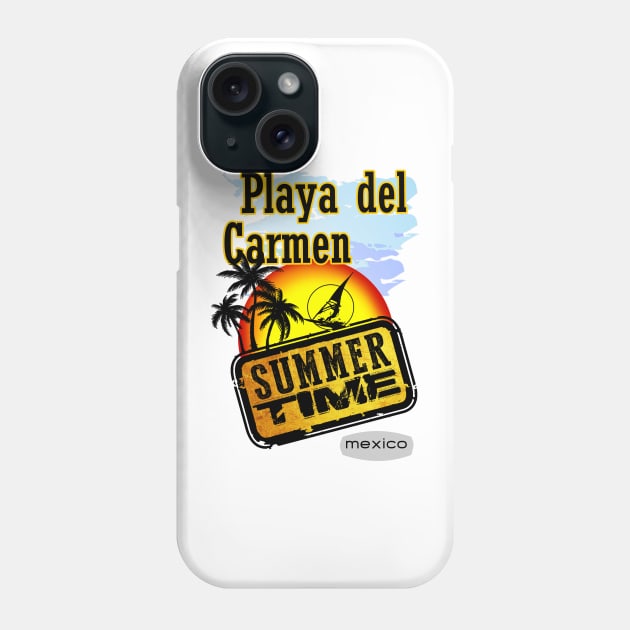 Playa del Carmen, Mexico Phone Case by dejava