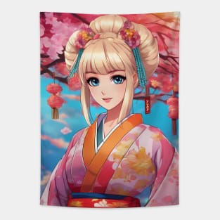 Otaku Obsessed  Japanese Anime Harajuku Hype Tapestry