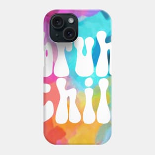 Rainbow Bruh Chill Phone Case