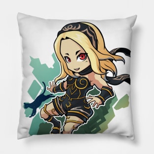 Kat chibi Pillow