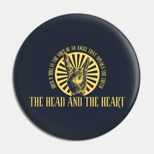 The Head and The Heart Pin