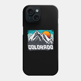 colorado day - retro vintage colorado design Phone Case