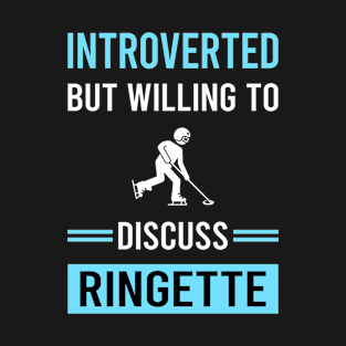 Introverted Ringette T-Shirt