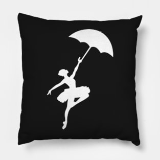 Funny ballerina ballet dancer Pillow