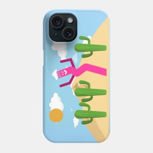 Cactus Company: The Oddball and the Prickly Trio Phone Case