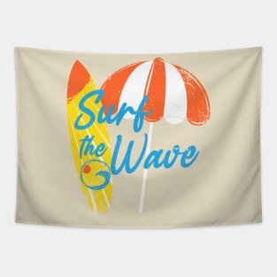 surf the wave 2 Tapestry