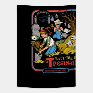 Let's Dig For Treasure Tapestry