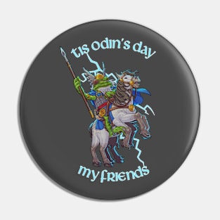 Odin Frog Pin