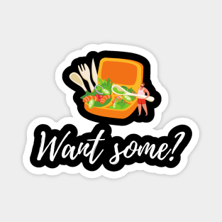 Want some? Lunch box Magnet