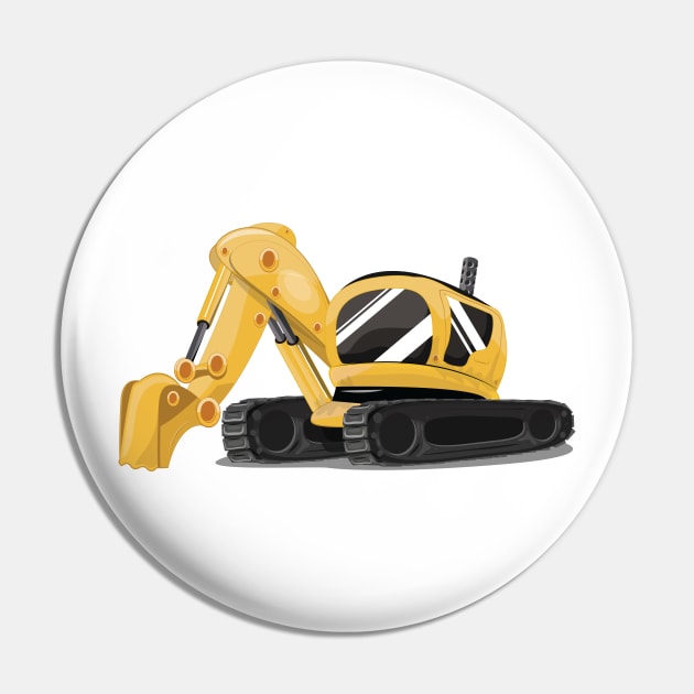 Excavator Pin by nickemporium1