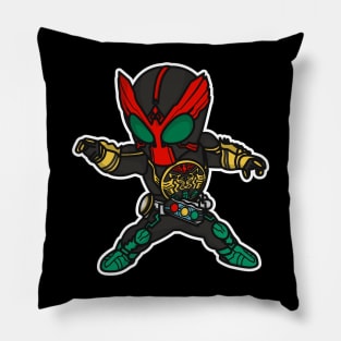 Kamen Rider OOO (TaToBa Combo) Chibi Style Kawaii Pillow