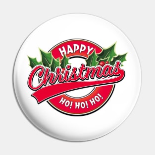 happy christmas ho ho ho logo. Pin
