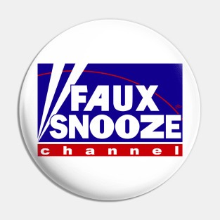 FAUX NEWS by Tai's Tees Pin