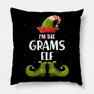 Im The Grams Elf Christmas Pillow