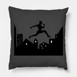 The Dancer - Rooftops Pillow