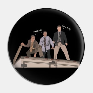 Parkour the office Pin