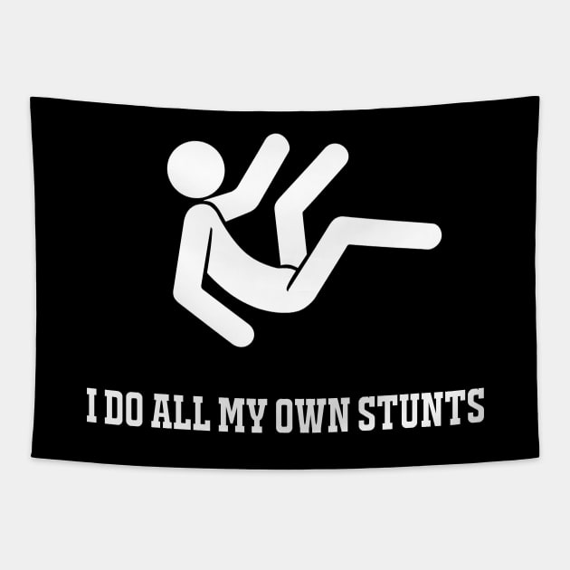 I Do My Own Stunts Get Well Soon Tapestry by MasliankaStepan