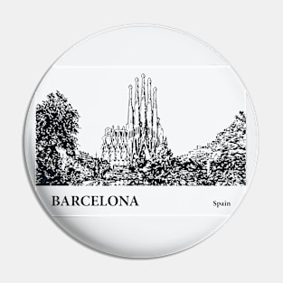 Barcelona - Spain Pin