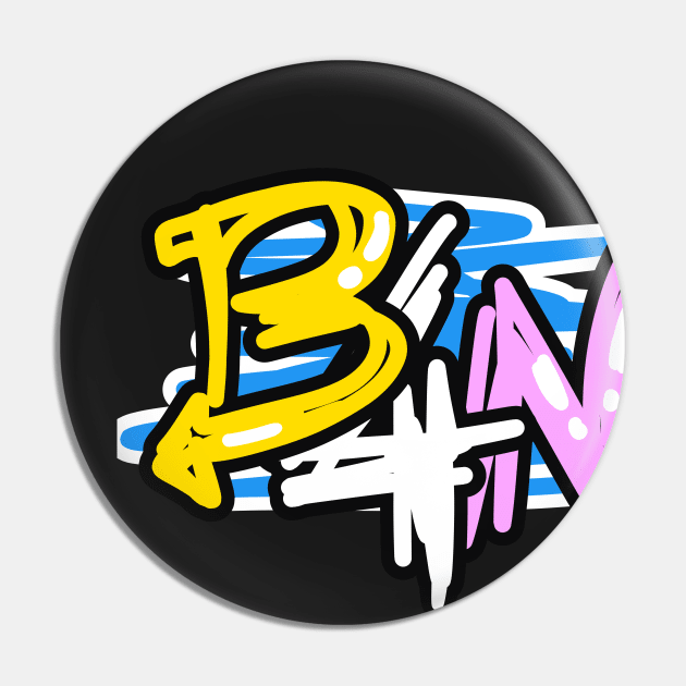 By for now - B4N Pin by Grafititee