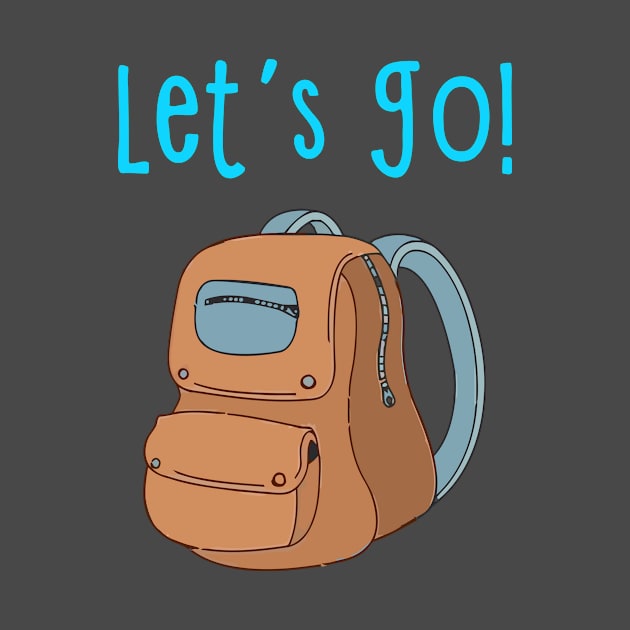 Let's Go Typography with Backpack by parazitgoodz