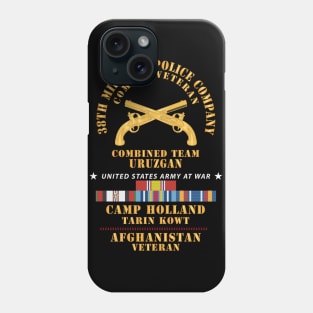 38th Military Police Company - Camp Holland Afghanistan Vet w AFGHAN SVC X 300 Phone Case