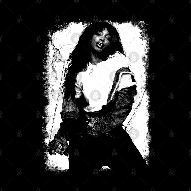 Sza 90s Vintage Distressed by GothBless