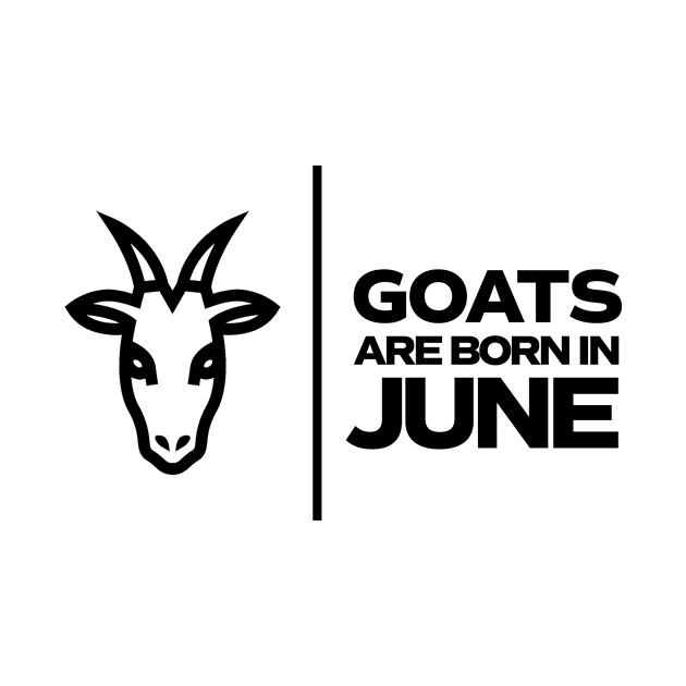 GOATs are born in June by InTrendSick