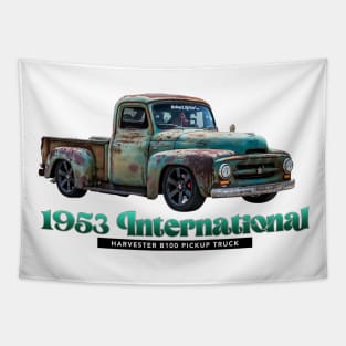 Old 1953 International Harvest B100 Pickup Truck Tapestry