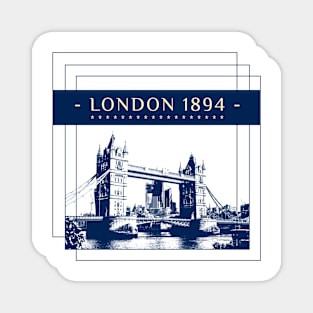 London 1894 Magnet