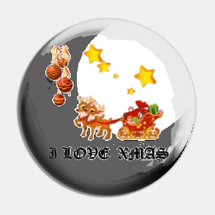 I love Xmas Pin