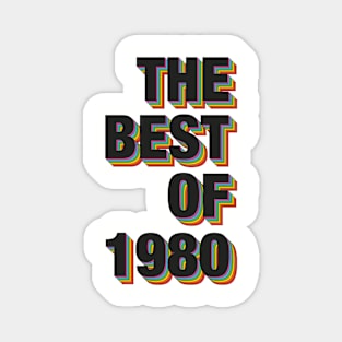 The Best Of 1980 Magnet