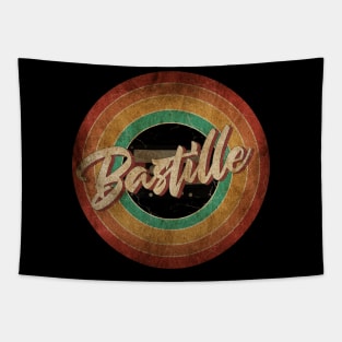 Bastille Vintage Circle Art Tapestry