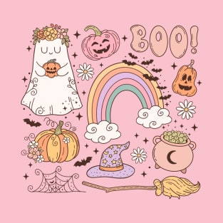 Spooky Cute Pastel Halloween T-Shirt