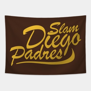 Slam Diego Padres Tapestry