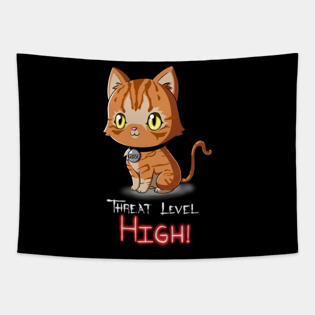 Threat Level High Tapestry by AadiTees