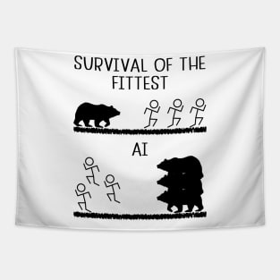 Survival of the Fittest vs AI Tapestry